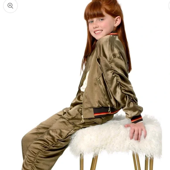 Hannah Banana Silk Jogger Set (8) NWT - Picture 1 of 10